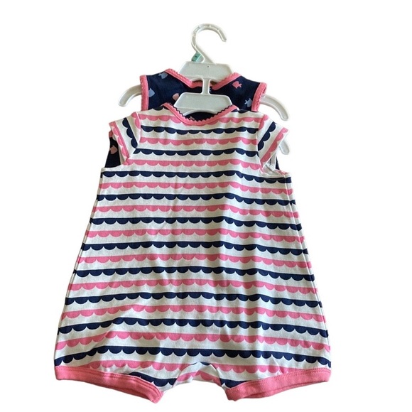 Best Beginnings Fish Rompers - Picture 4 of 15